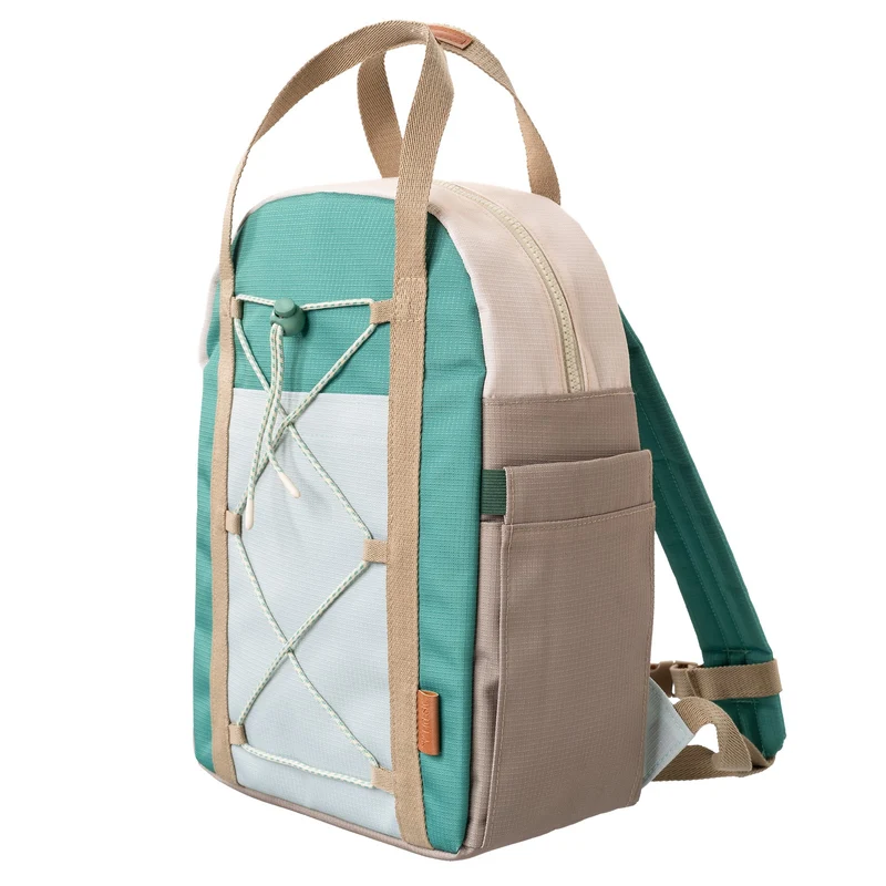 Mochila Escapada Verde Agua · Fresk