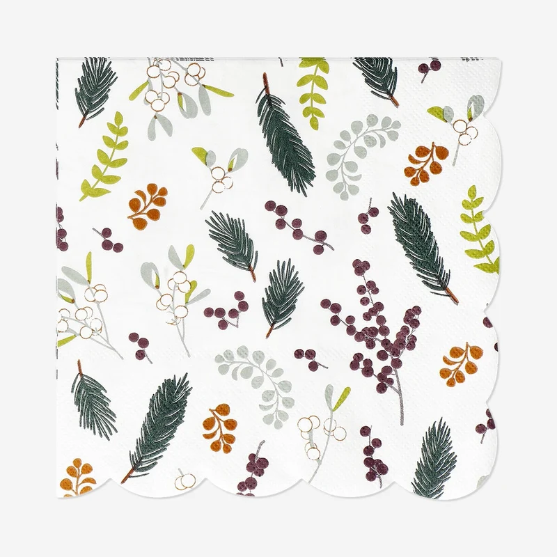 Forest berries napkins - 16 pcs