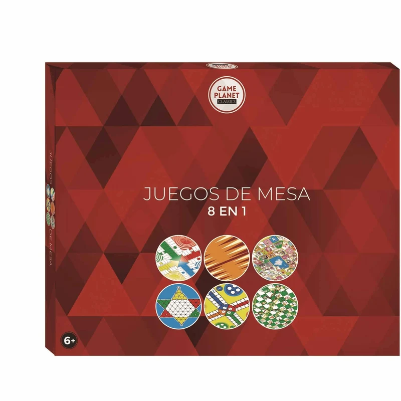 Game Planet Classics | Juegos de Mesa 8 en 1