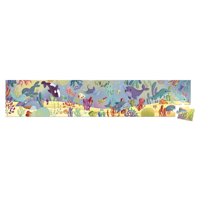 Puzzle 36 piezas - Animales Marinos · Janod