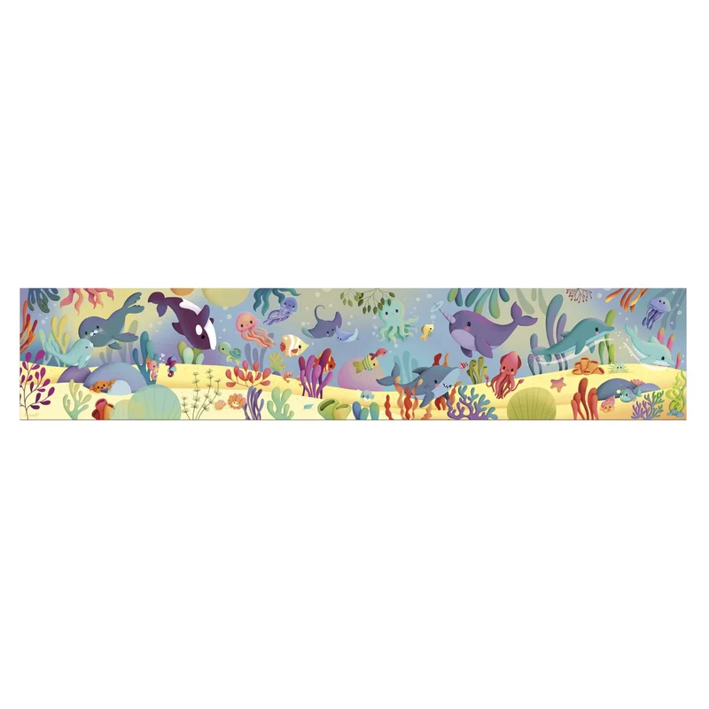 Puzzle 36 piezas - Animales Marinos · Janod