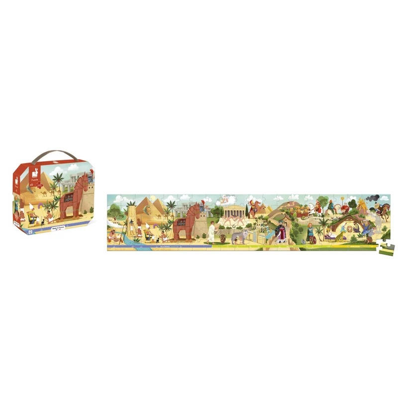 Puzzle 100 piezas - Antigüedad y Mitología · Janod