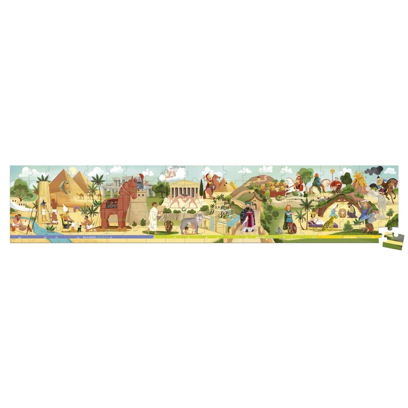 Puzzle 100 piezas - Antigüedad y Mitología · Janod