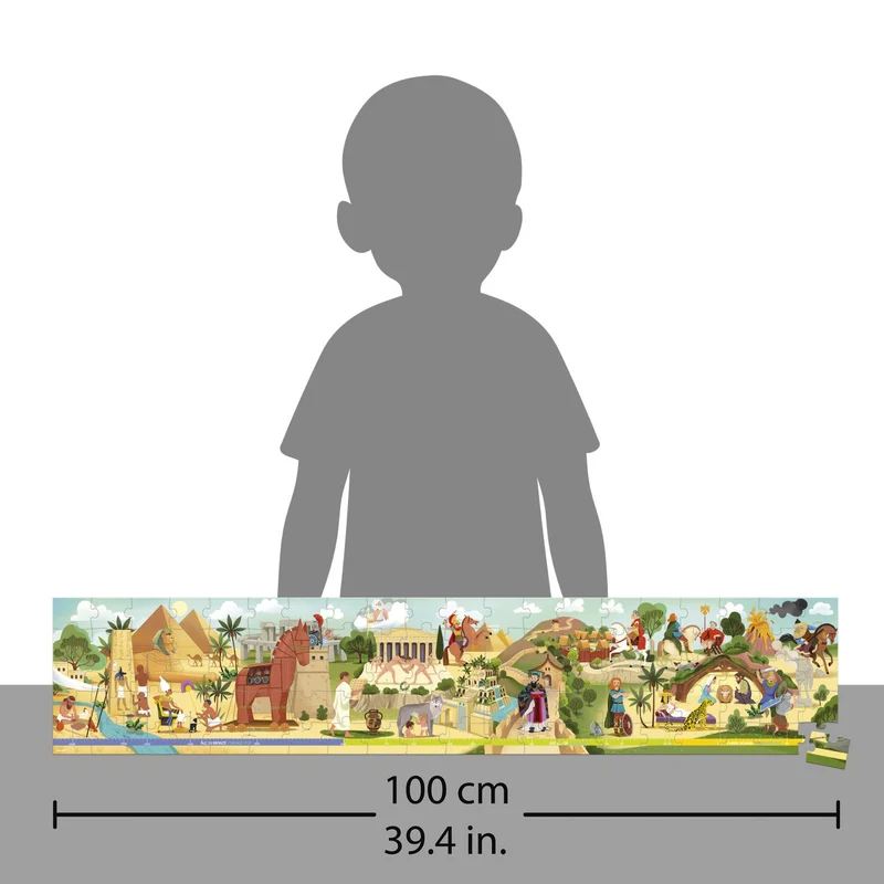 Puzzle 100 piezas - Antigüedad y Mitología · Janod