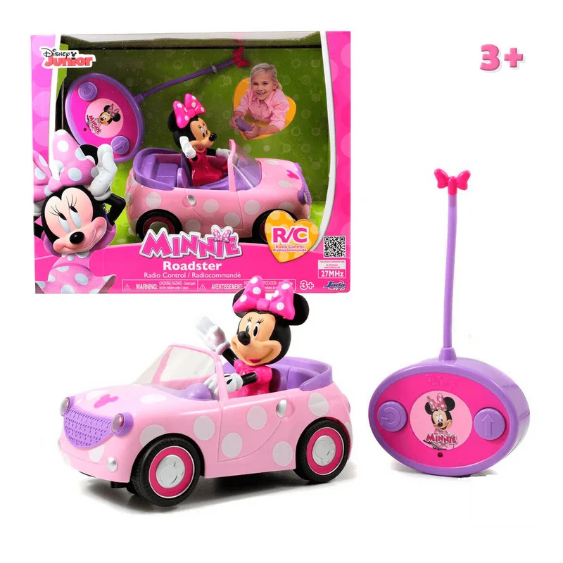 Mi Primer Coche Con Radio Control Minnie Disney Roadster Infantil