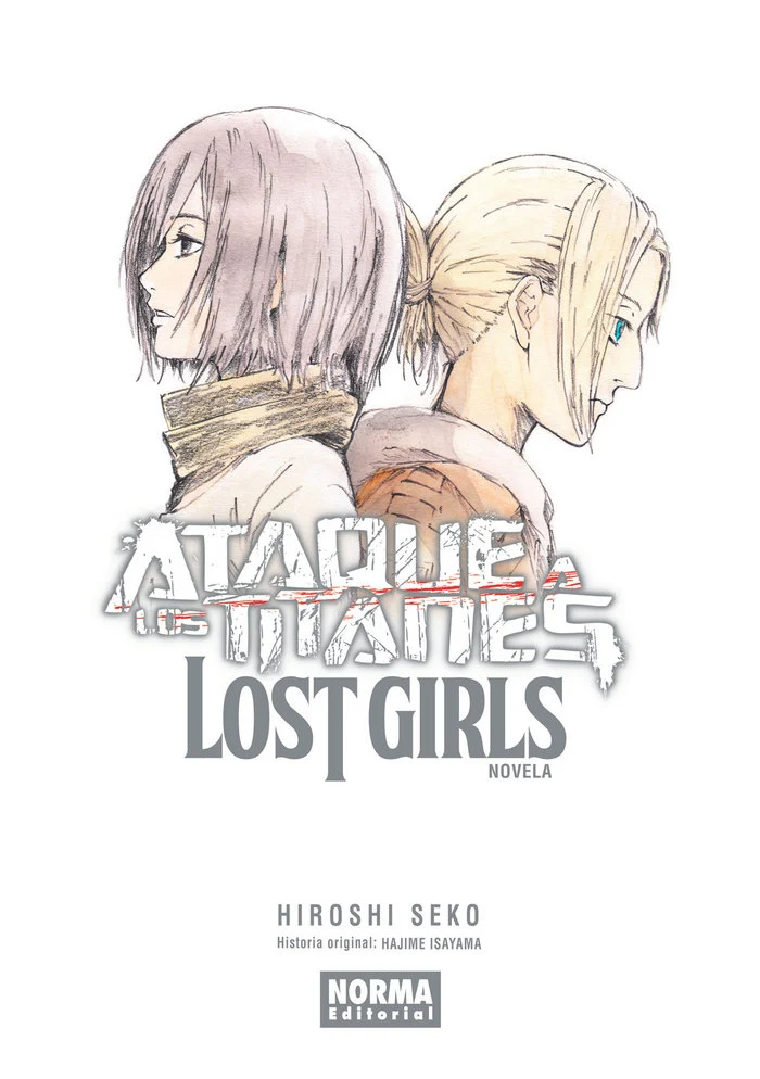 Ataque a los Titanes Lost Girls Novela (ES)