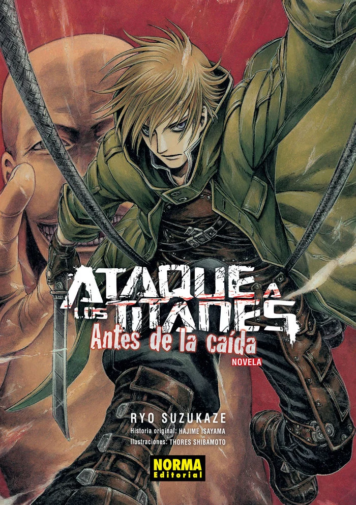 Ataque a los Titanes Antes de la Caida Novela (ES)
