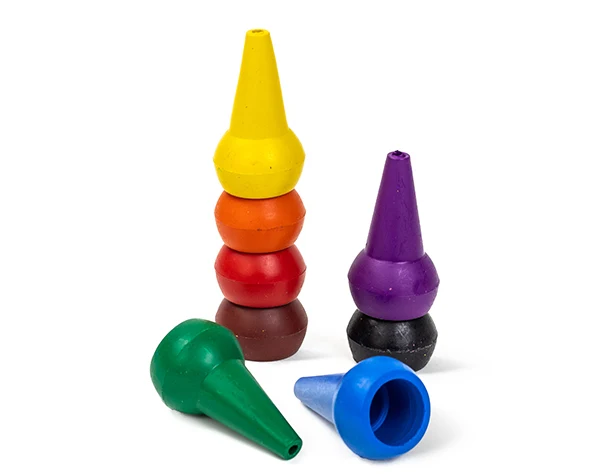 Ceras infantiles apilables Retro Rainbow · Tiger Tribe