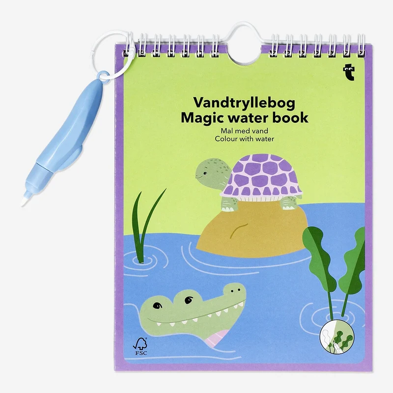 Magic water colouring book