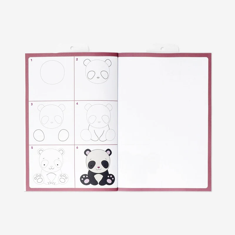 Learn to draw activity book - A4