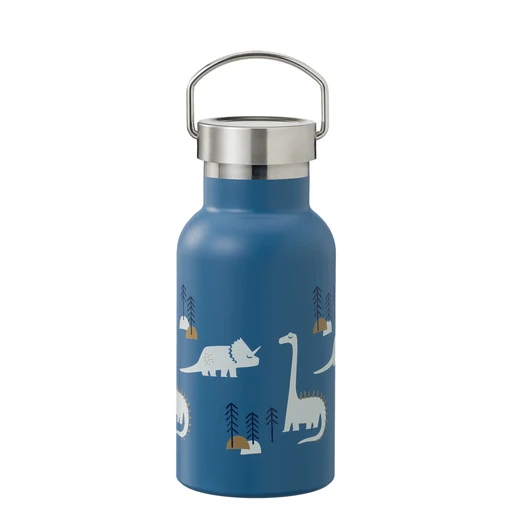 Botella Acero Térmica Dinosaurio 350ml · Fresk