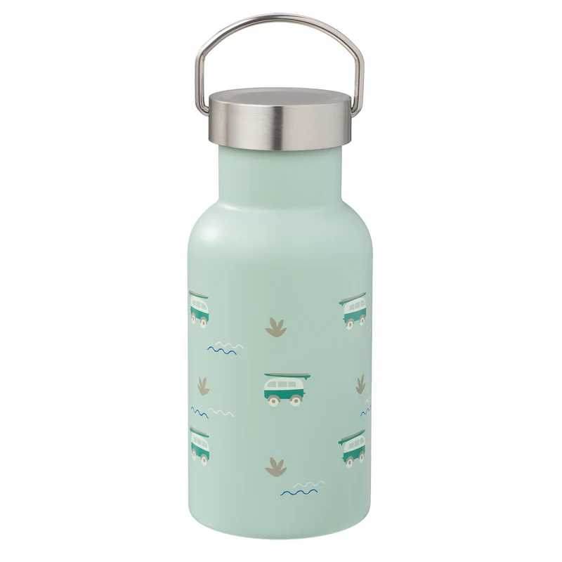 Botella Acero Térmica Surf Azul 350ml · Fresk