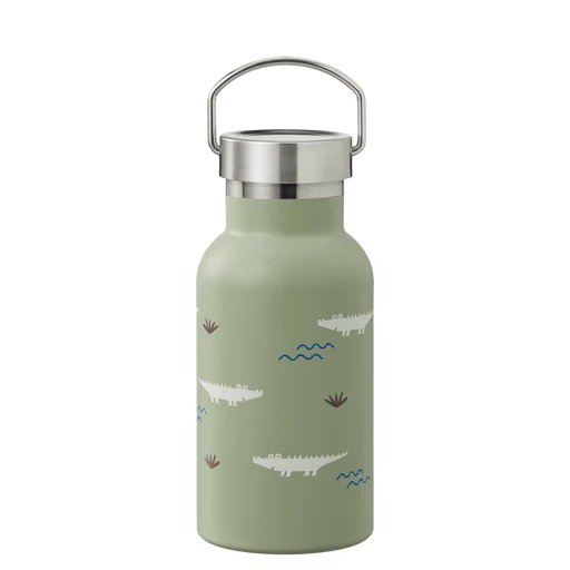 Botella Acero Térmica Cocodrilo 350ml · Fresk