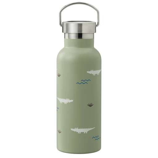 Botella Acero Térmica Cocodrilo 500ml · Fresk