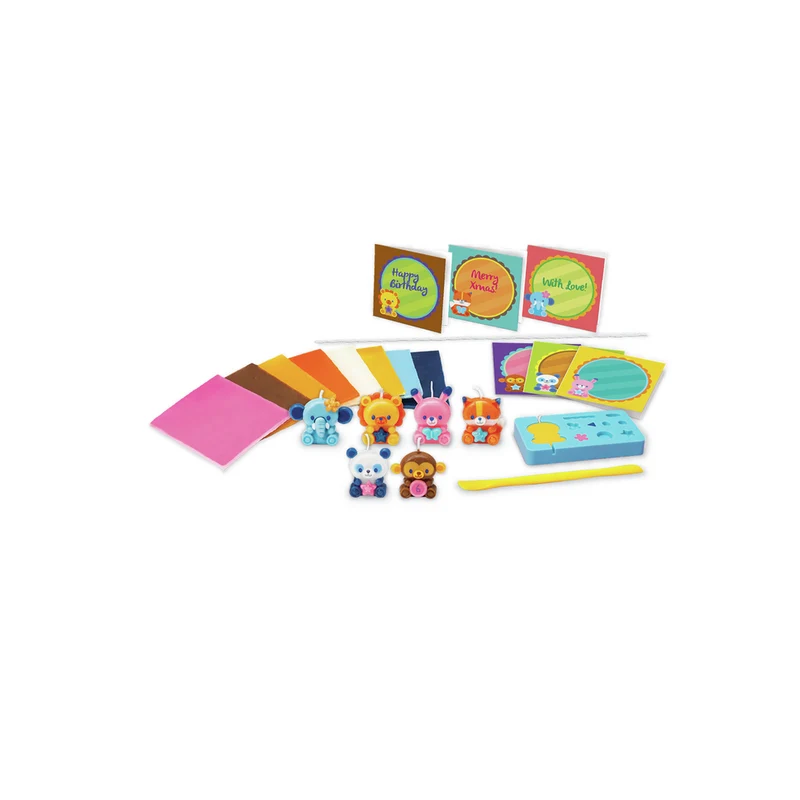 Taller mini velas animales · 4M
