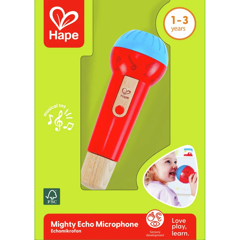 Micrófono Eco Prodigioso · Hape