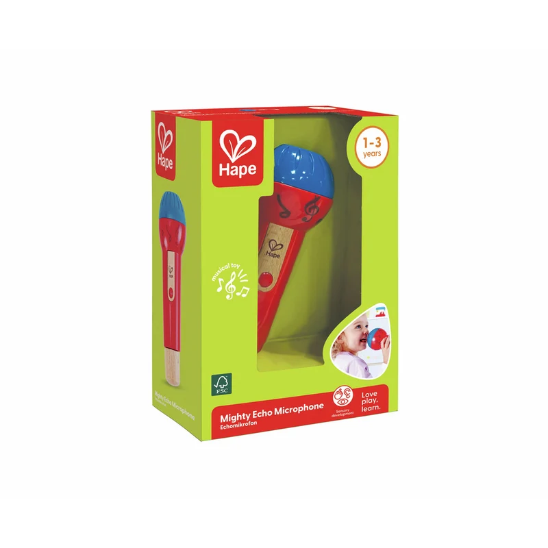 Micrófono Eco Prodigioso · Hape