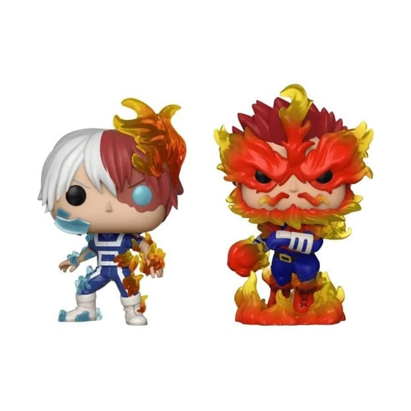 Pack 2 Funko Pop Shoto Todoroki y Endeavor - My Hero Academia
