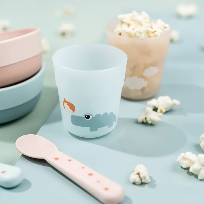 Foodie vajilla First meal Playground Powder 3 piezas · Done By Deer