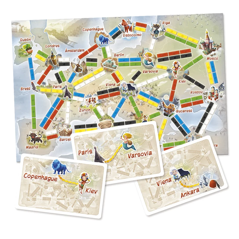 Aventureros al tren - El primer viaje · Asmodee