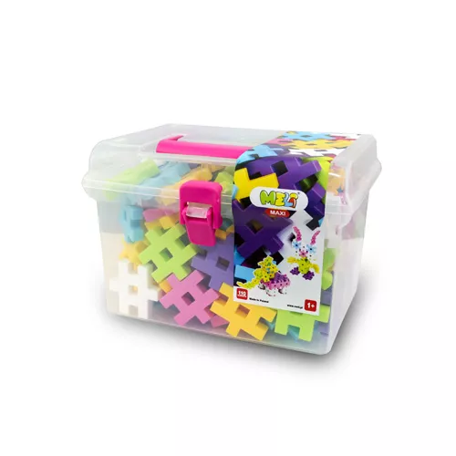 Bloques Meli · Maxi Travel Box Pastel 110 piezas