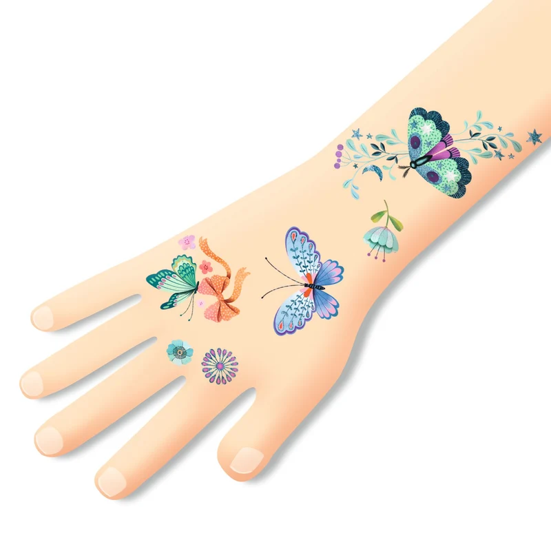 Tatuajes Mariposas de ensueño · DJECO