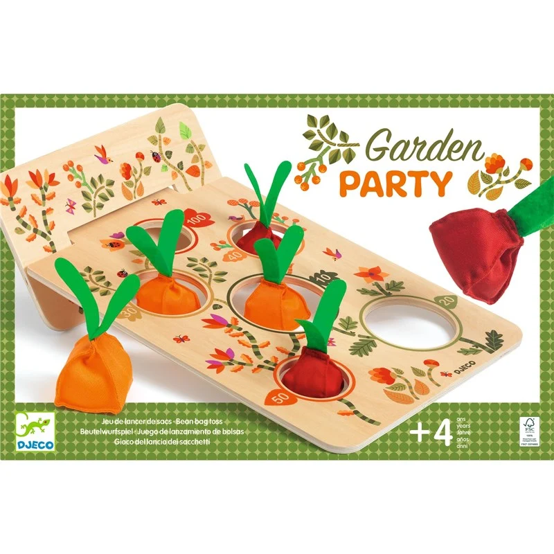 Juego habilidad Garden Party · DJECO