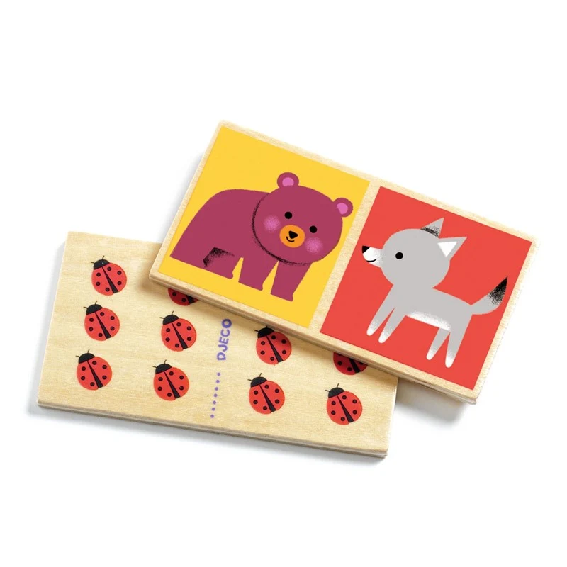 Juego educativo Dominó Wood · DJECO