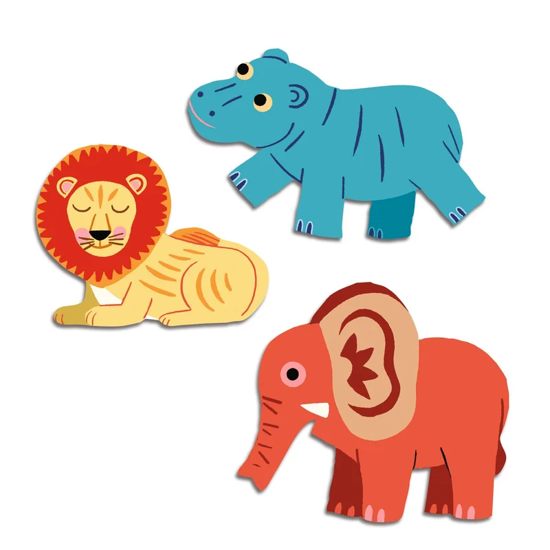 Pegatinas Safari · DJECO