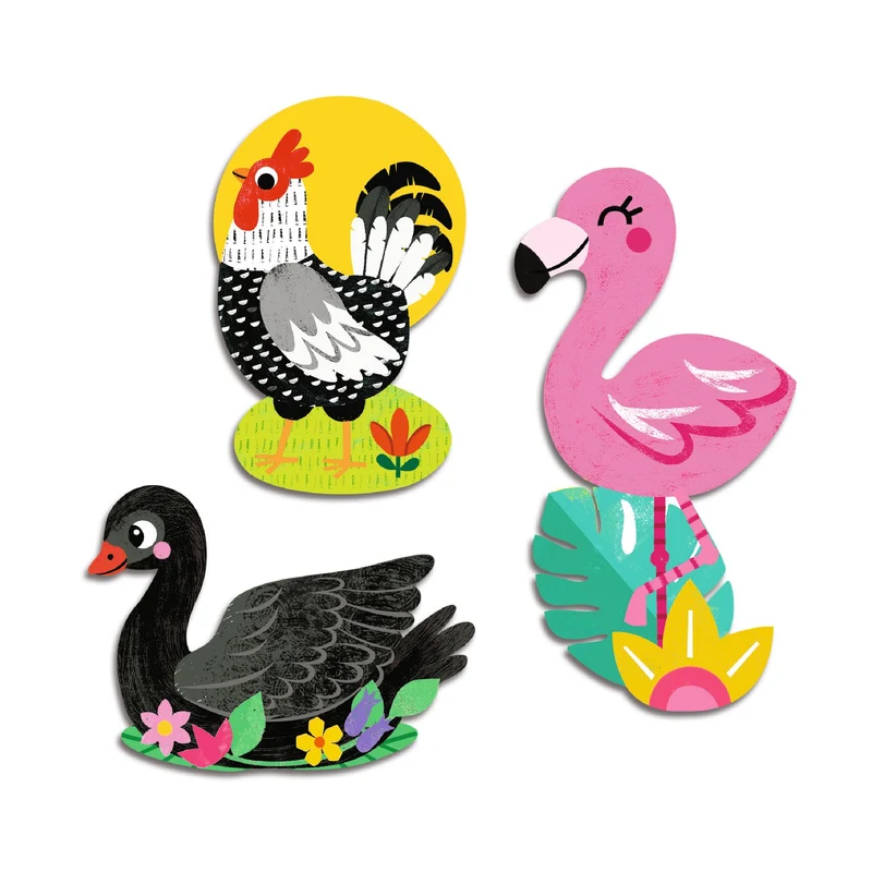 Pegatinas Pájaros · DJECO