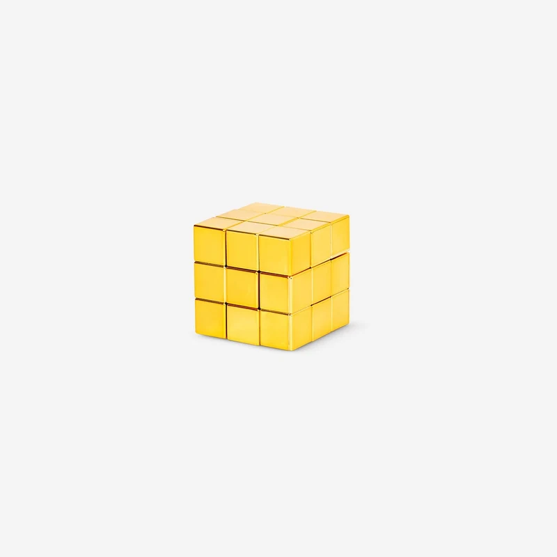 Magnetic IQ cube - Gold