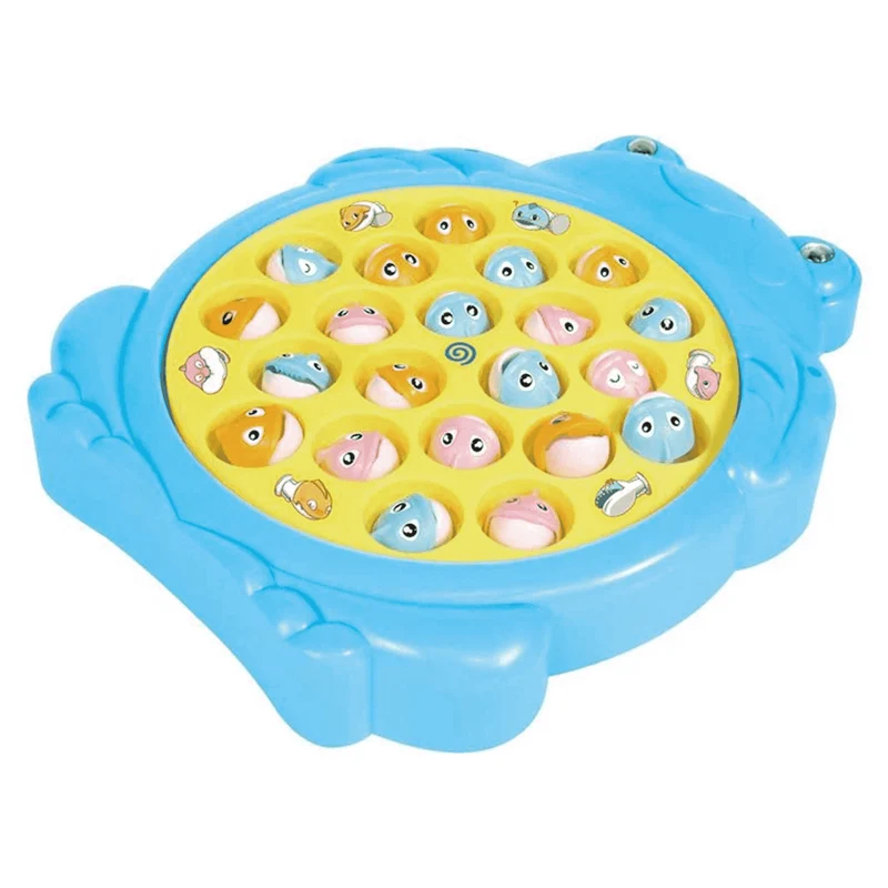 Pescapez Game Planet – Juego de Pesca con 21 Peces y 4 Cañas +5 años
