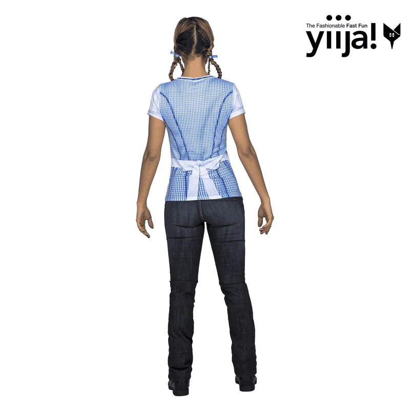 Disfraz de Blue oktoberfest lady adulto talla S
