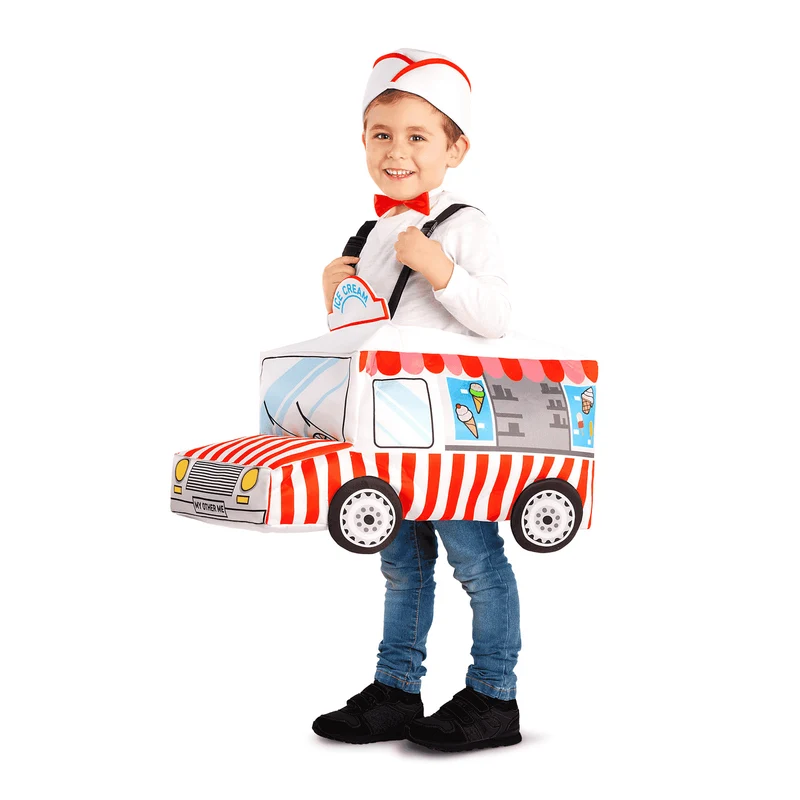 Disfraz de Ride-on camión de los helados one size c infantil talla TALLA ÚNICA