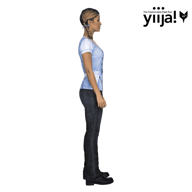 Disfraz de Blue oktoberfest lady adulto talla L