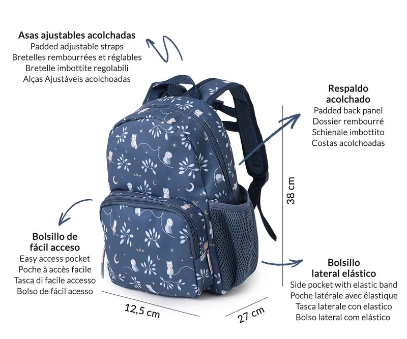 Mochila Infantil Magical Forest