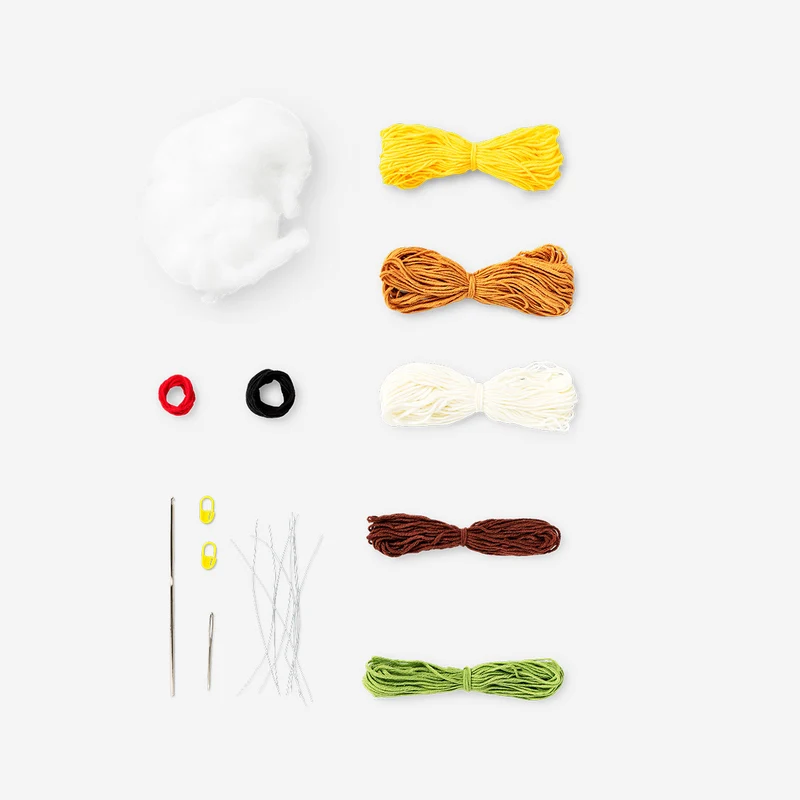 DIY crochet sunflowers kit