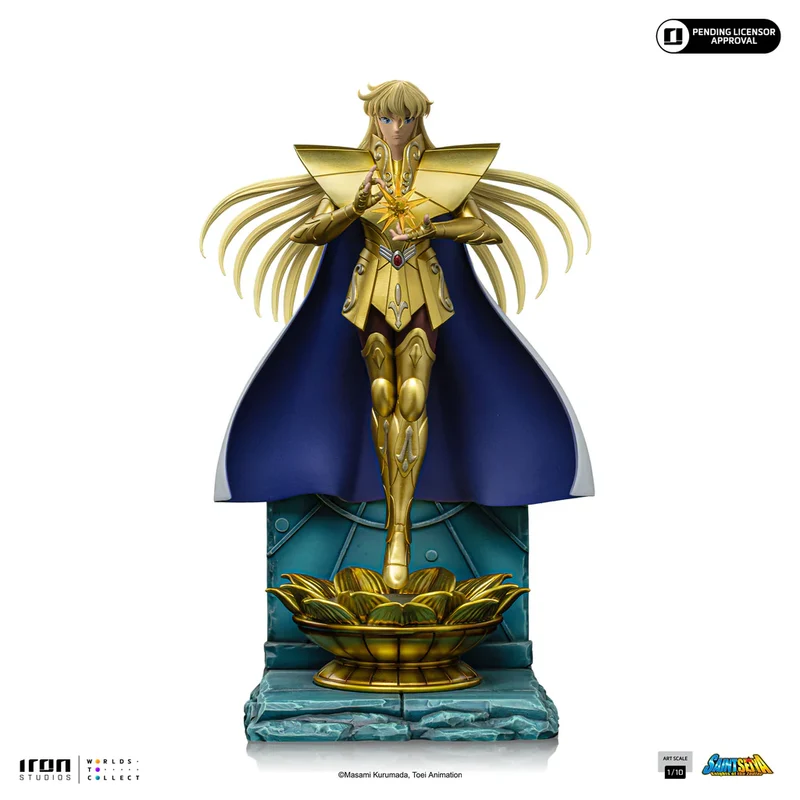 Iron Studios: Saint Seiya - Virgo Shaka Escala De Arte 1/10