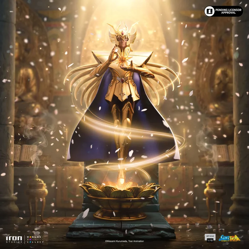 Iron Studios: Saint Seiya - Virgo Shaka Escala De Arte 1/10