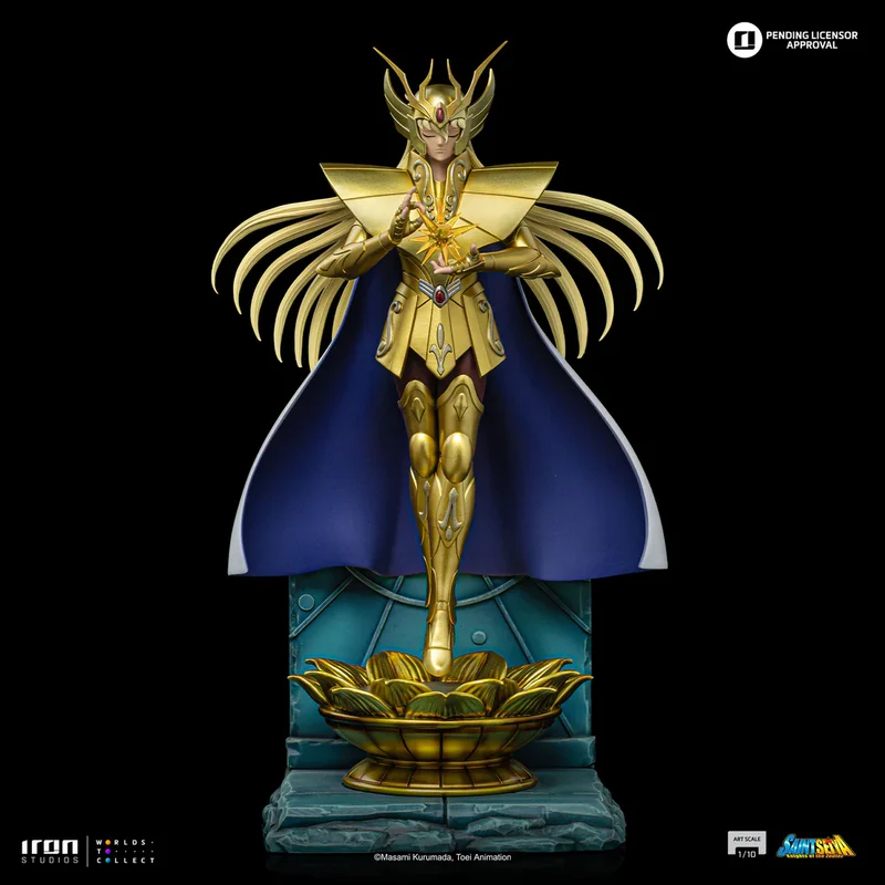 Iron Studios: Saint Seiya - Virgo Shaka Escala De Arte 1/10