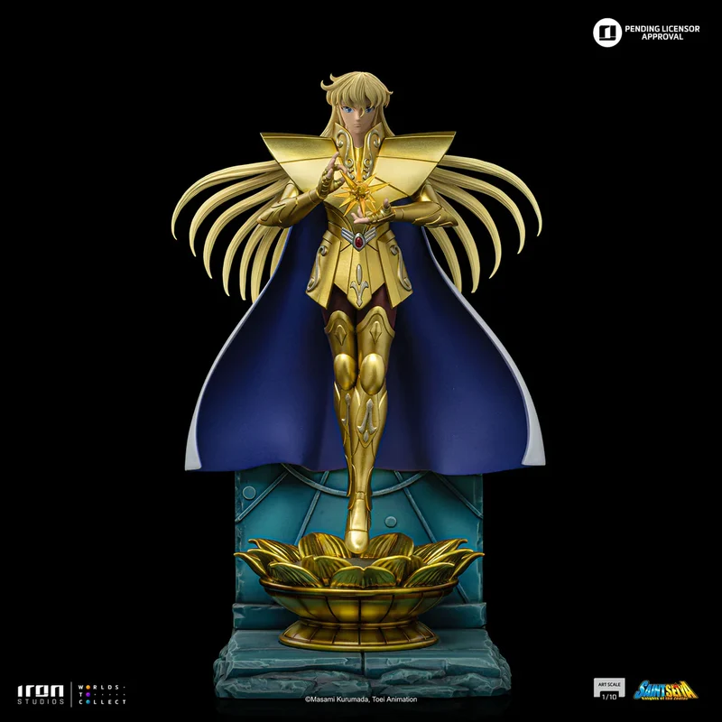 Iron Studios: Saint Seiya - Virgo Shaka Escala De Arte 1/10