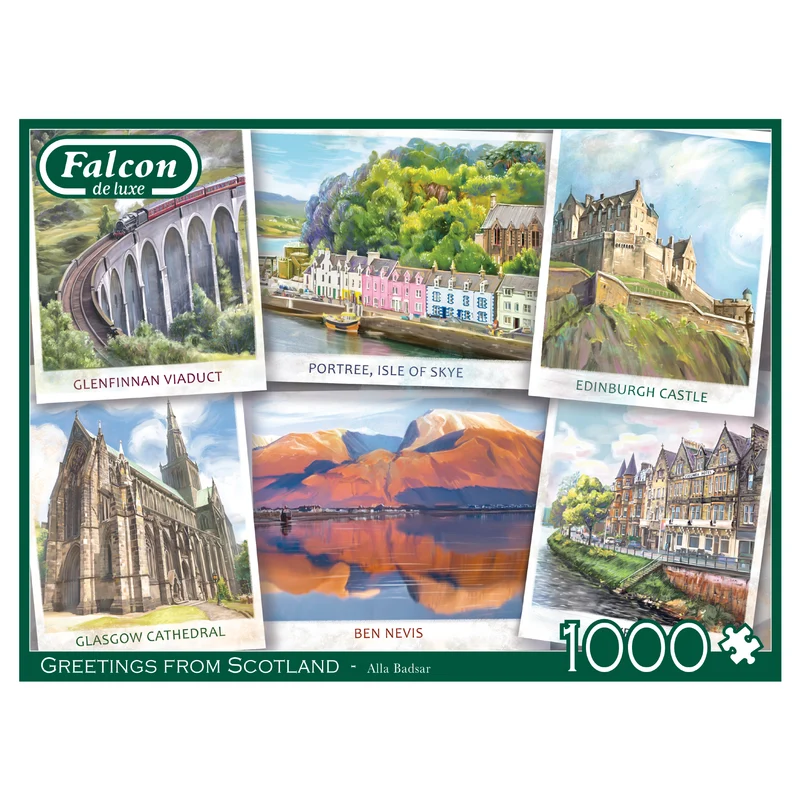 Falcon - Greetings from Scotland (1000 pieces)
