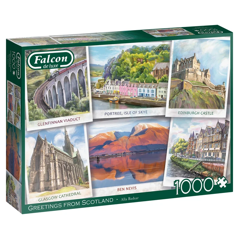 Falcon - Greetings from Scotland (1000 pieces)