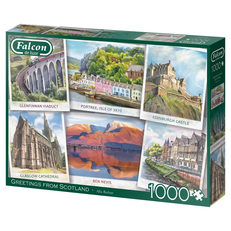 Falcon - Greetings from Scotland (1000 pieces)