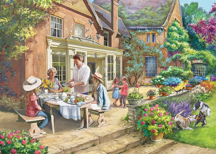 Falcon - Country Retreat (1000 pieces)