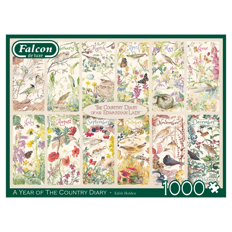Falcon - A Year of The Country Diary (1000 pieces)
