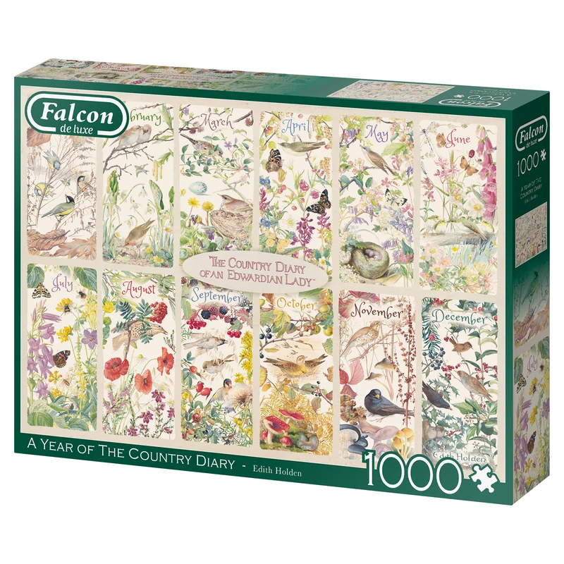 Falcon - A Year of The Country Diary (1000 pieces)