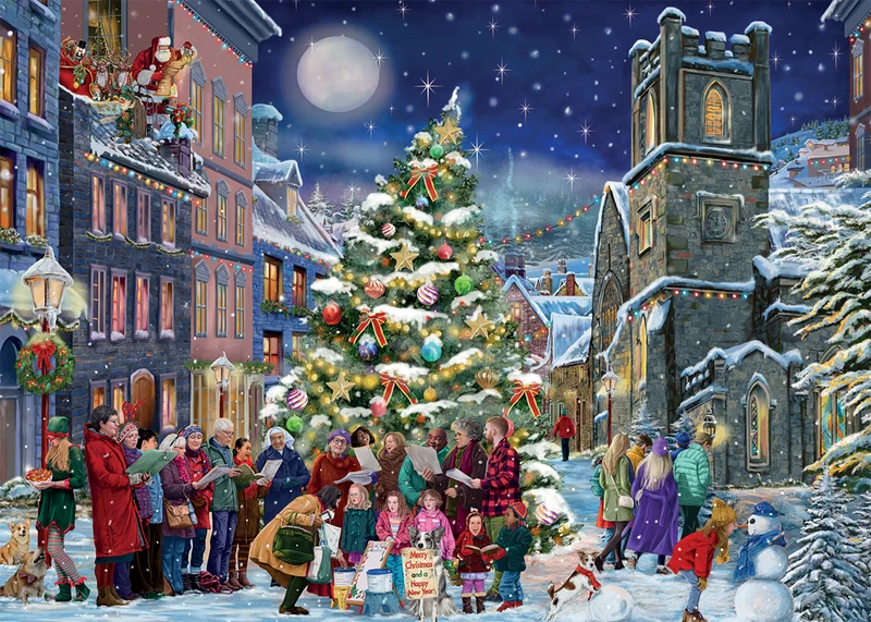 Falcon - Christmas Eve (2x1000 pieces)