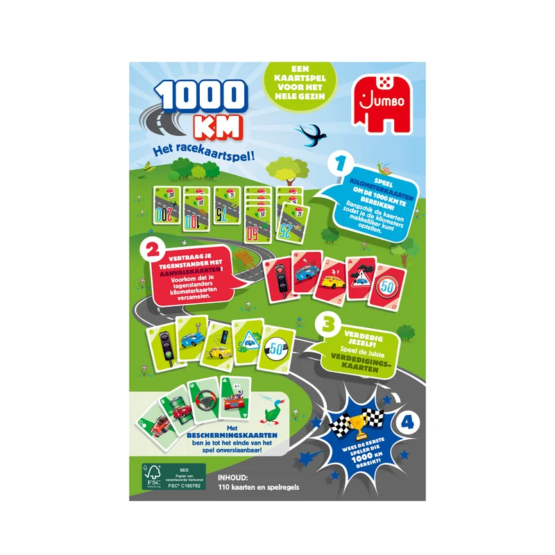 1000KM kaartspel