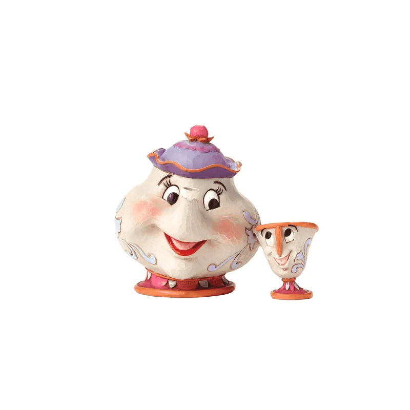 Disney Tradiciones figura Mrs Potts y Chip